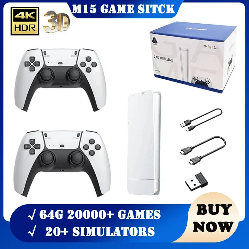 M15 Retro Game Stick Console 20,000+ HD Games