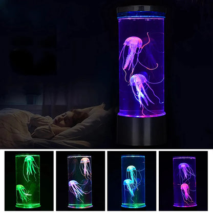 Lámpara LED de medusas flotantes