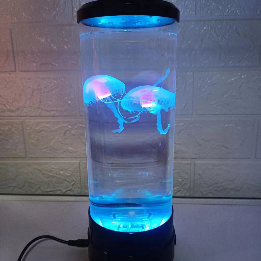 Lámpara LED de medusas flotantes