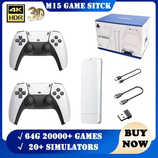 M15 Retro Game Stick Console 20,000+ HD Games