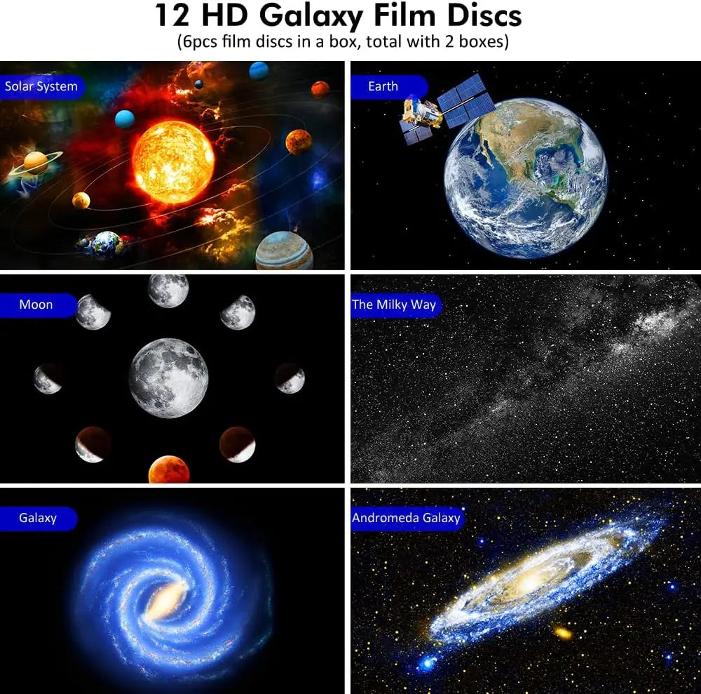 Proyector planetario 4K HD 12 en 1