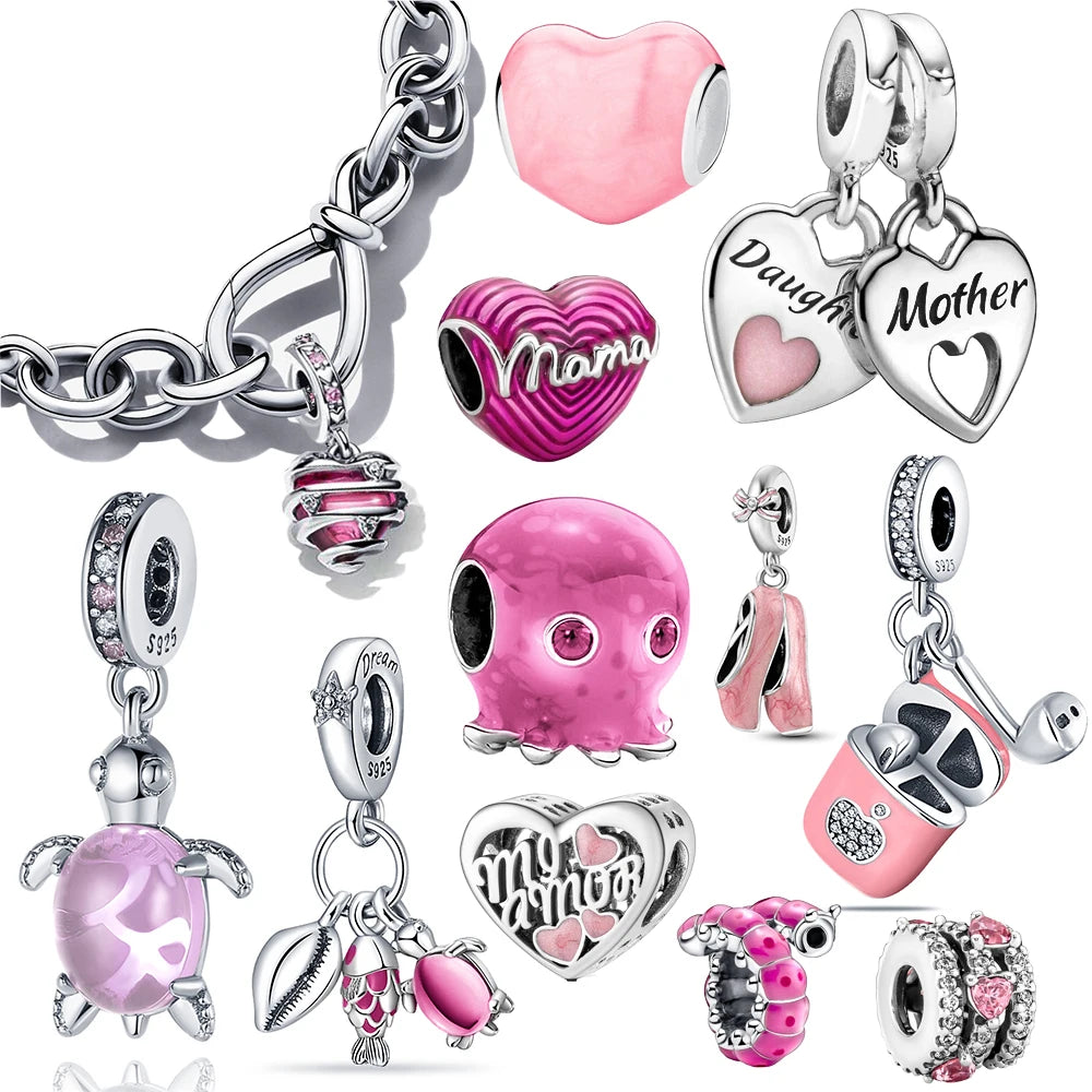 Charms de Plata 925 pack 3