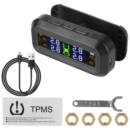 Sistema de monitoreo neumáticos TPMS solar